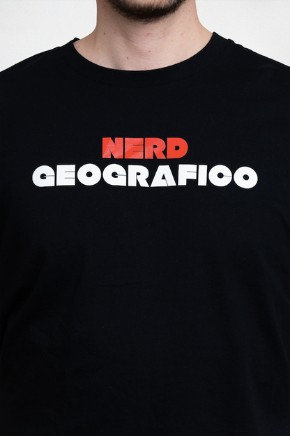 T-Shirt Classica: Nerd geografico