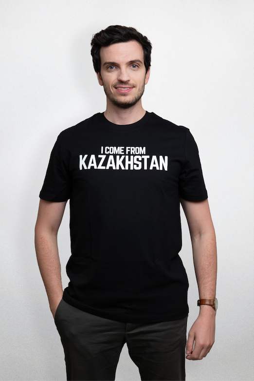 T-Shirt Classica: I come from Kazakhstan