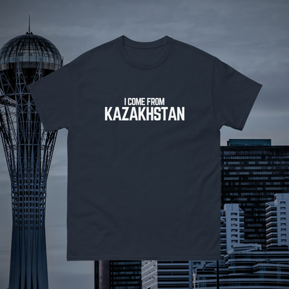 T-Shirt Classica: I come from Kazakhstan